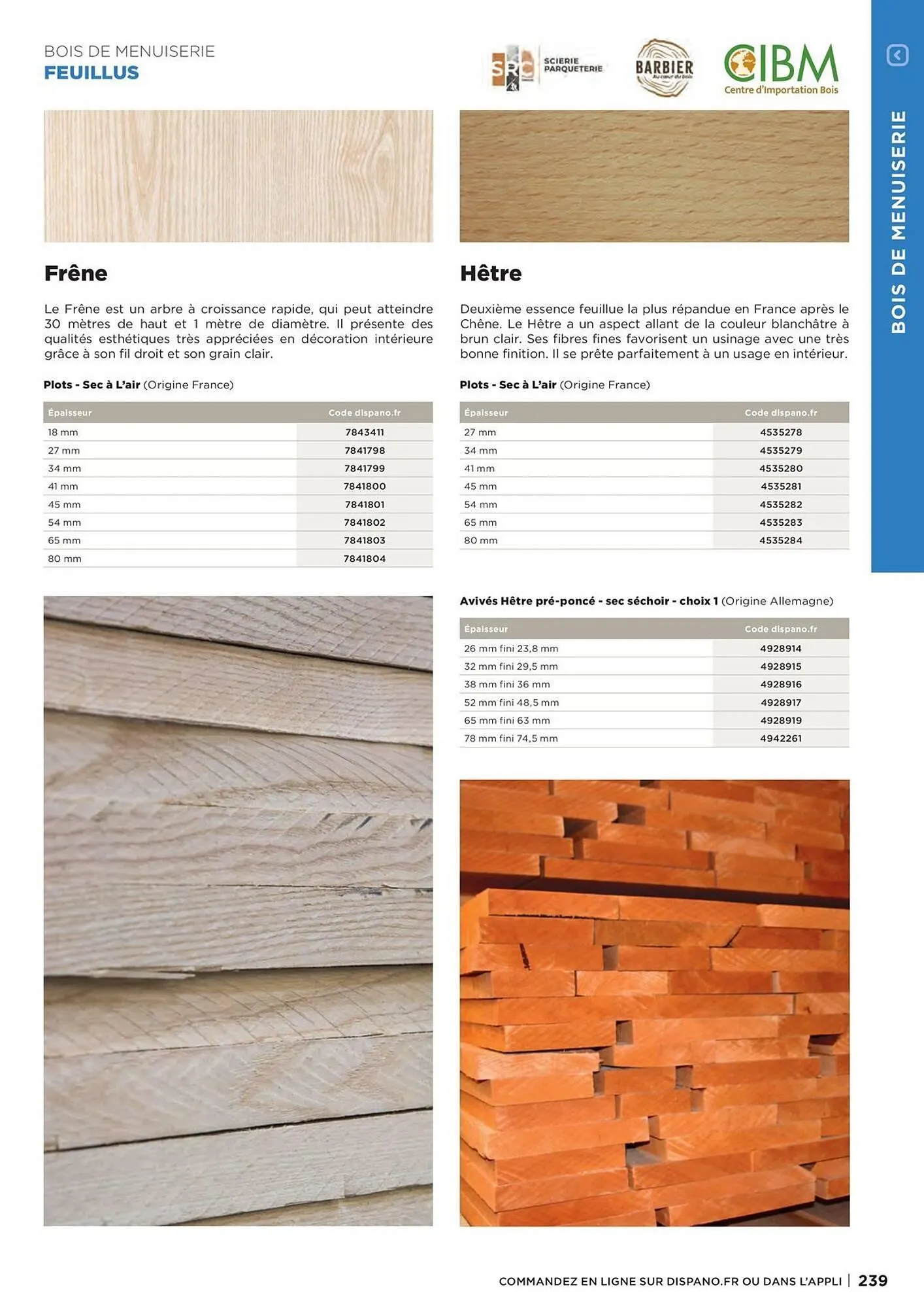 Catalogue Dispano du 8 avril au 31 décembre 2026 - Catalogue page 239