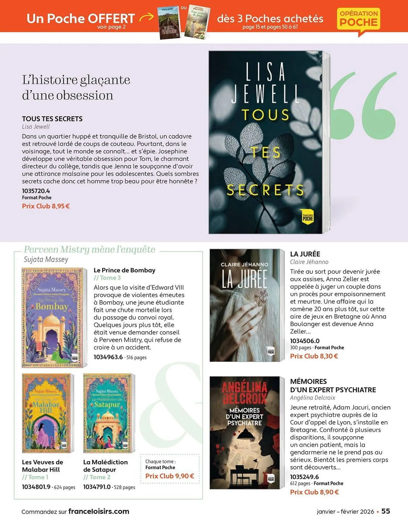 Catalogue France Loisirs du 1 janvier au 28 février 2026 - Catalogue page 55