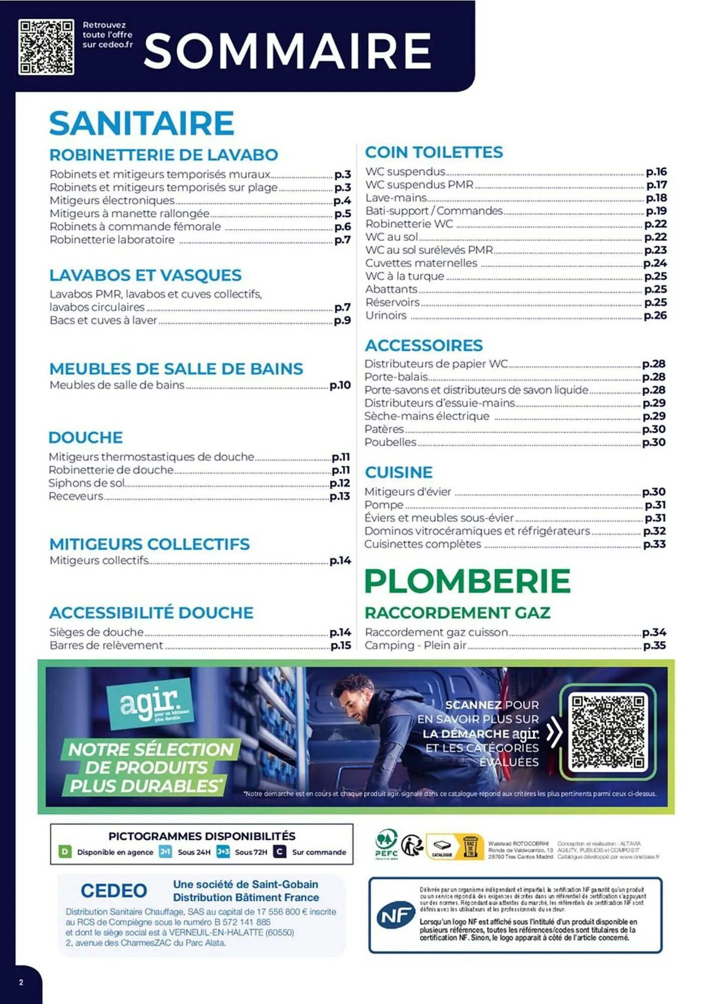 Catalogue Cedeo du 10 octobre au 31 janvier 2026 - Catalogue page 2