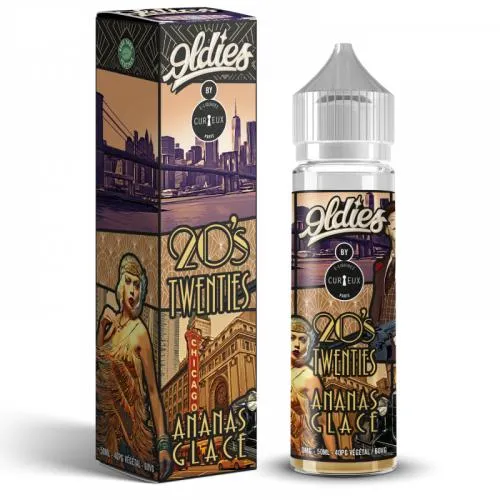 E Liquide 20'S TWENTIES 50 ml - Curieux Oldies