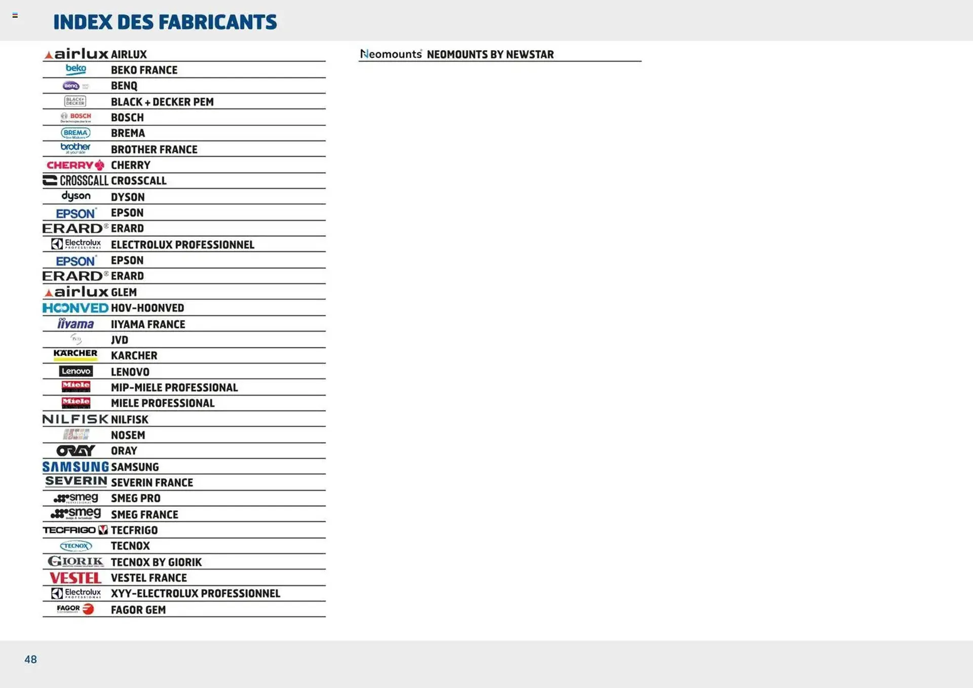 Catalogue Rexel du 26 novembre au 31 décembre 2025 - Catalogue page 48