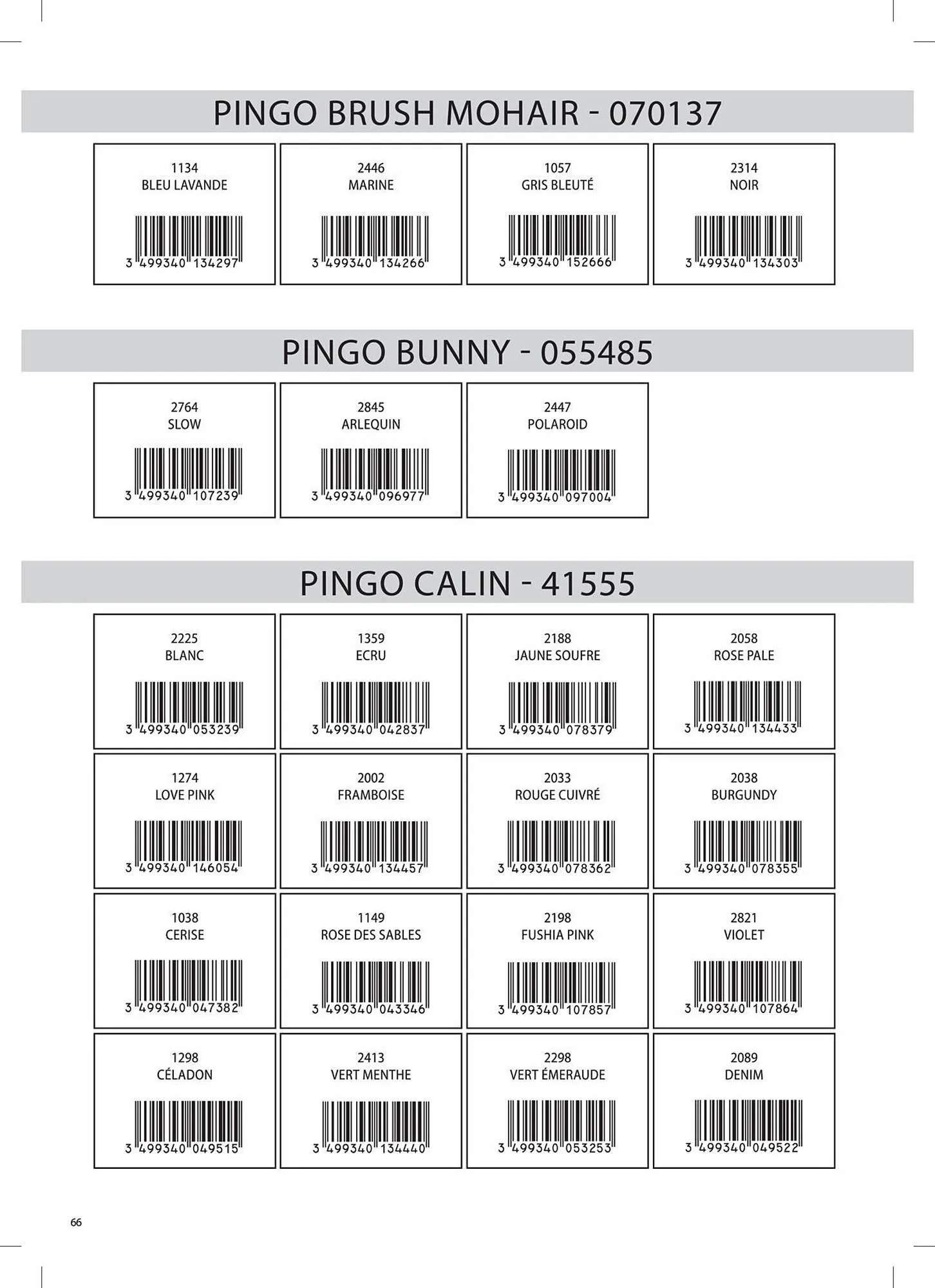 Catalogue Phildar du 10 décembre au 31 août 2025 - Catalogue page 66