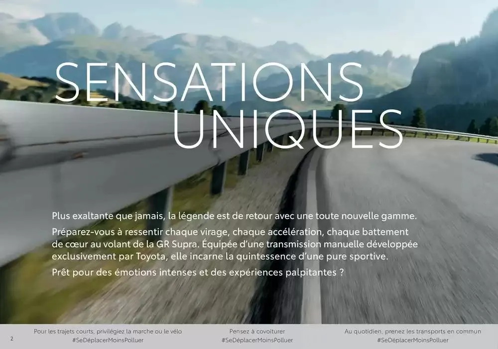 Toyota Supra du 9 avril au 9 avril 2026 - Catalogue page 2