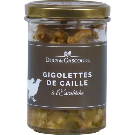 Gigolettes de caille à l'escabèche