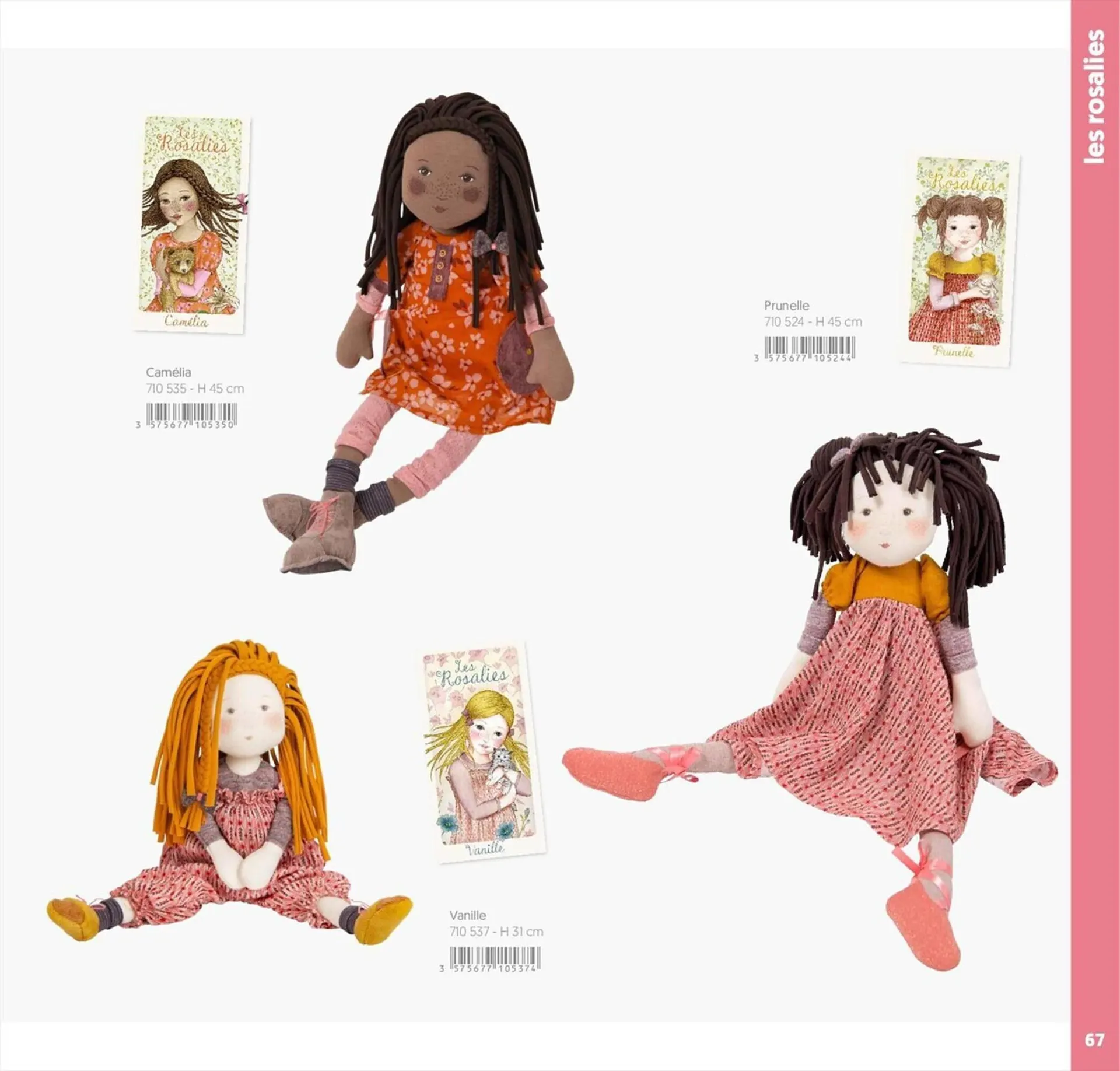 Catalogue Moulin Roty du 5 juillet au 31 décembre 2023 - Catalogue page 69