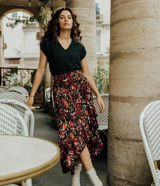 Jupe asymétrique Caïpi