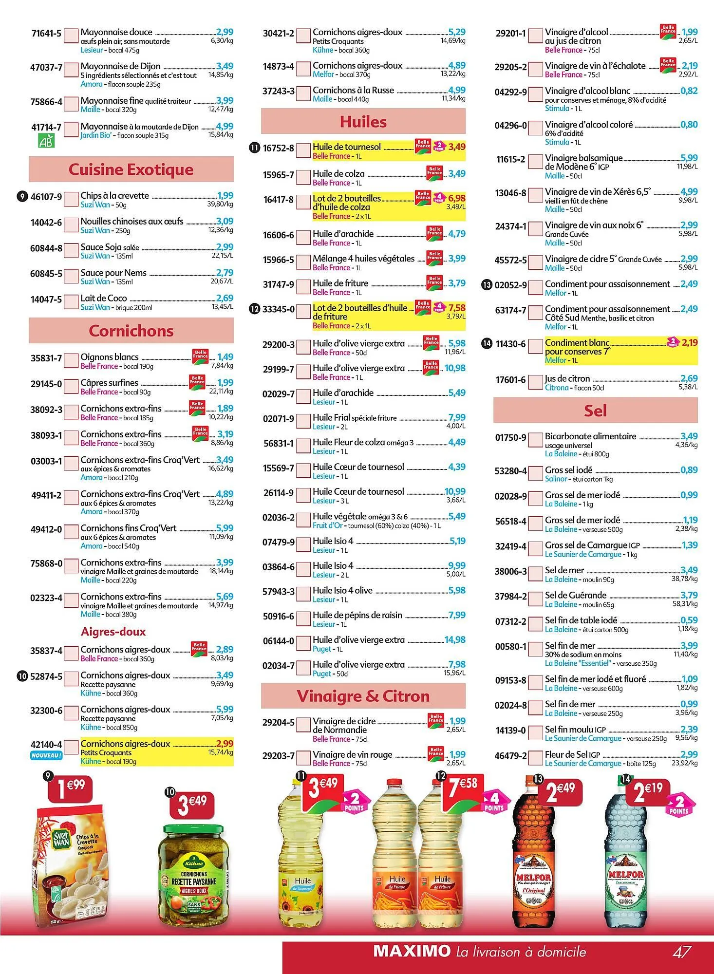 Catalogue Maximo du 5 août au 28 août 2025 - Catalogue page 47