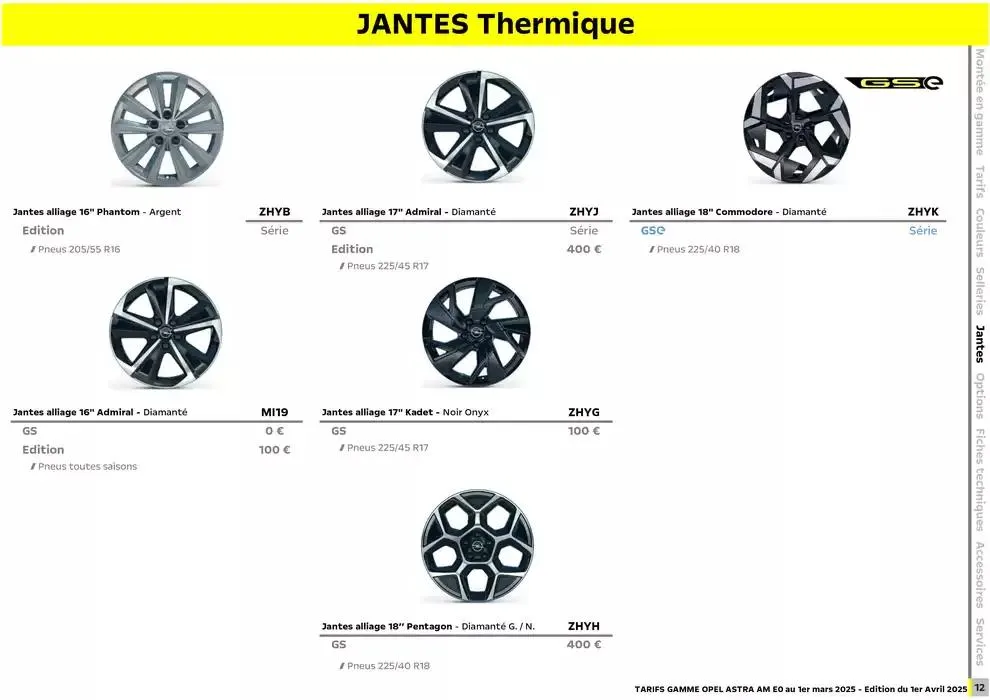 Opel Astra et Astra Sports Tourer du 3 avril au 3 avril 2026 - Catalogue page 13