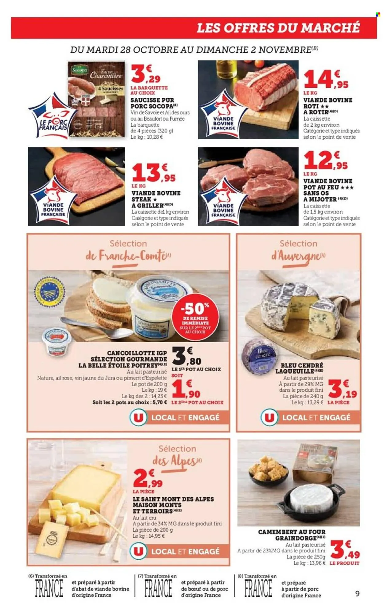 Catalogue Super U du 28 octobre au 9 novembre 2025 - Catalogue page 9