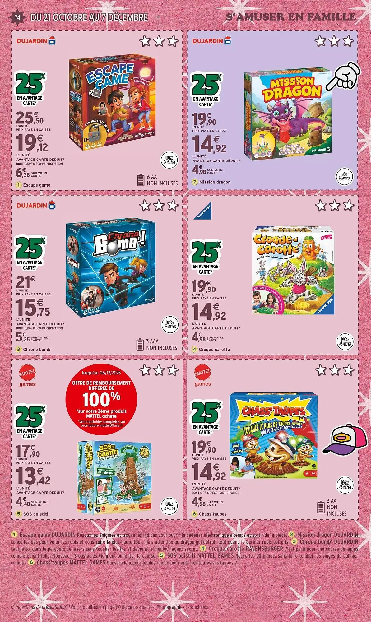 Catalogue Intermarché du 21 octobre au 7 décembre 2025 - Catalogue page 74