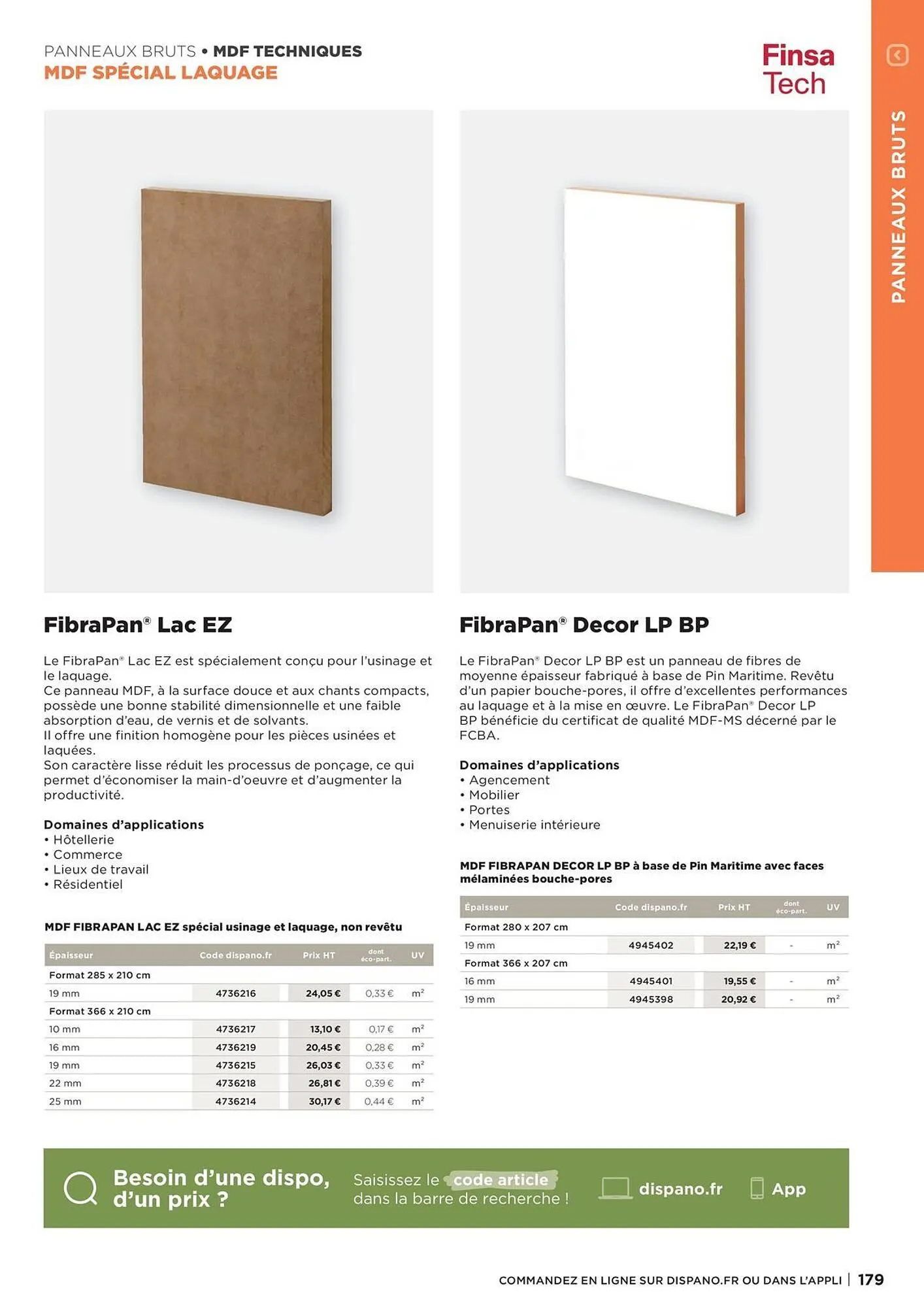 Catalogue Dispano du 8 avril au 31 décembre 2026 - Catalogue page 179