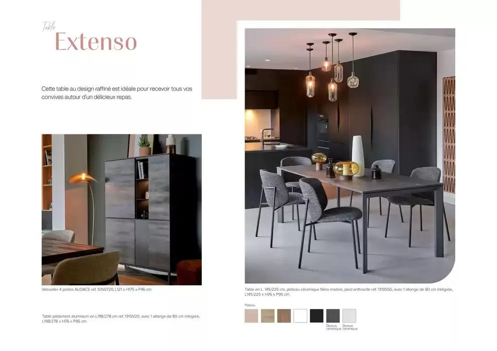 Collection Tables & chaises du 14 janvier au 31 décembre 2025 - Catalogue page 11