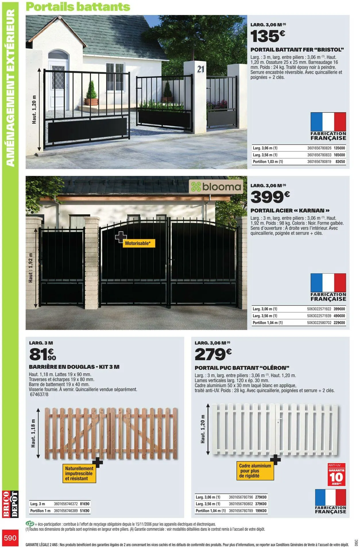 Brico Dépôt Catalogue actuel du 24 mars au 31 juillet 2025 - Catalogue page 590