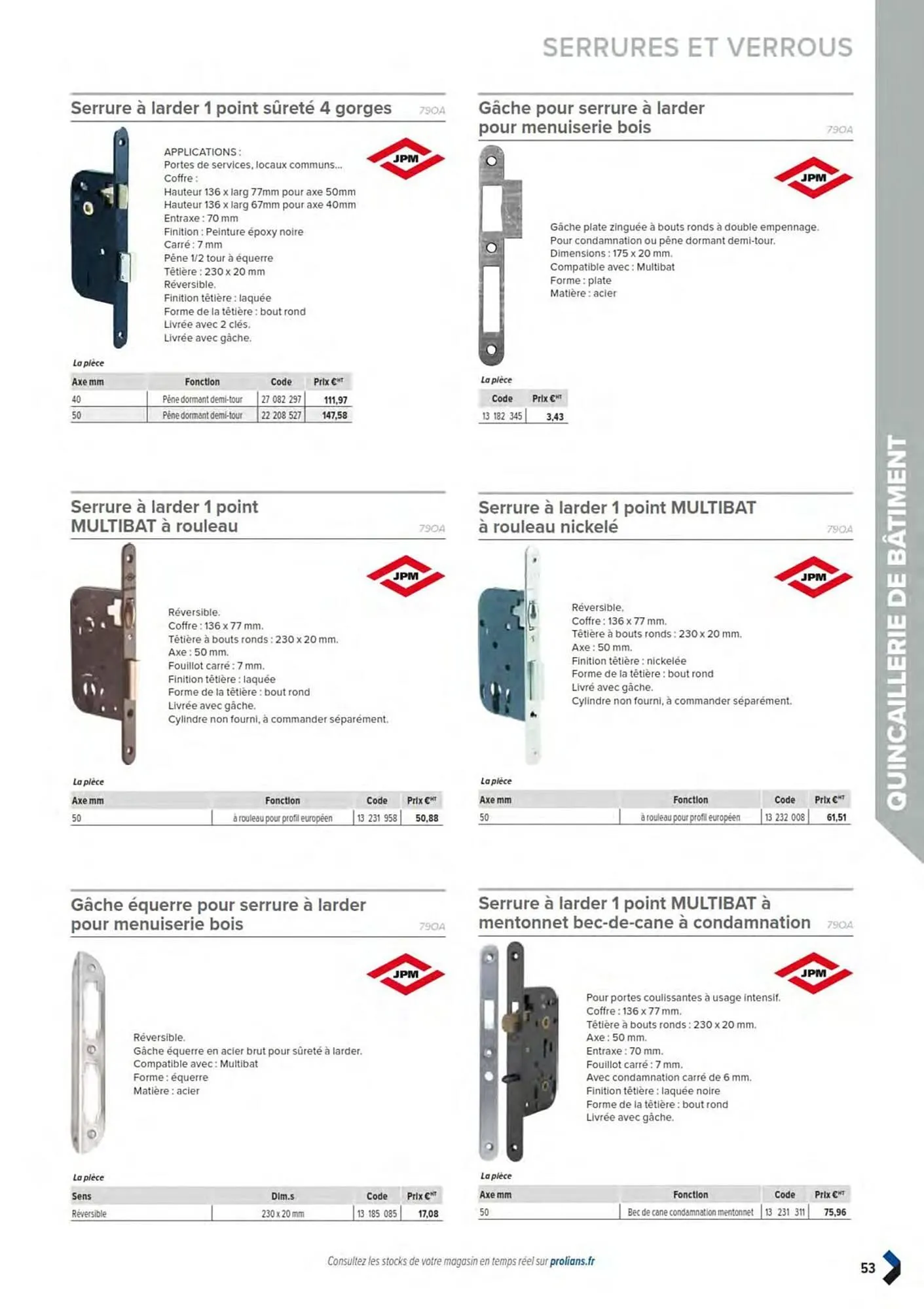 Catalogue Prolians du 11 mars au 31 décembre 2025 - Catalogue page 55