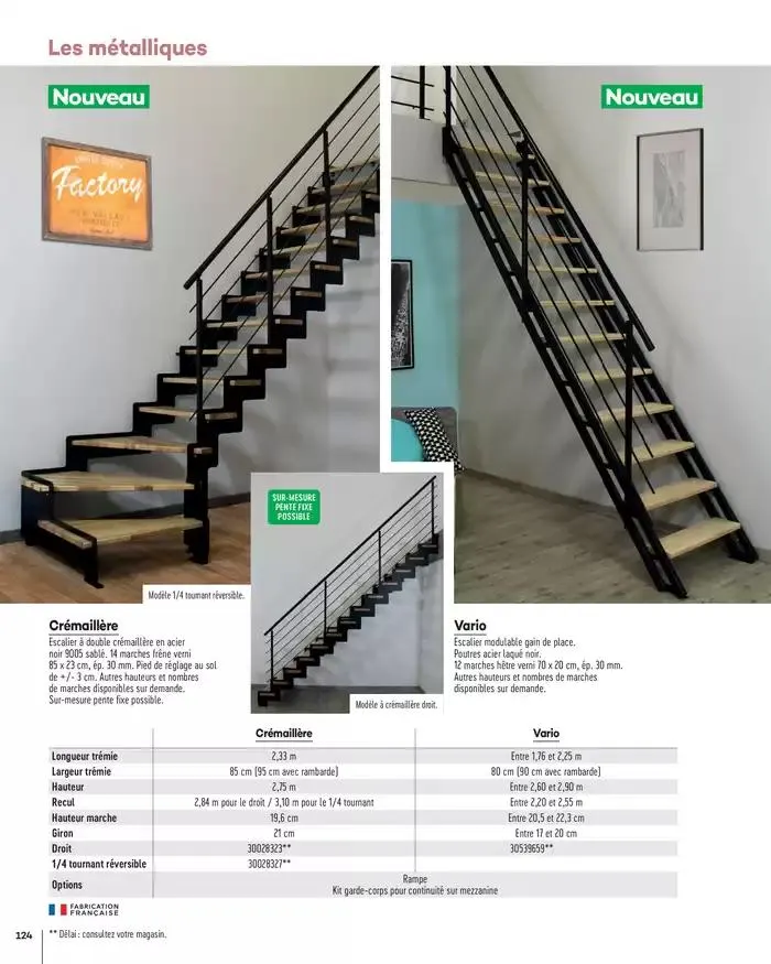 Aménagents Intérieurs 2025 du 1 janvier au 31 décembre 2025 - Catalogue page 124