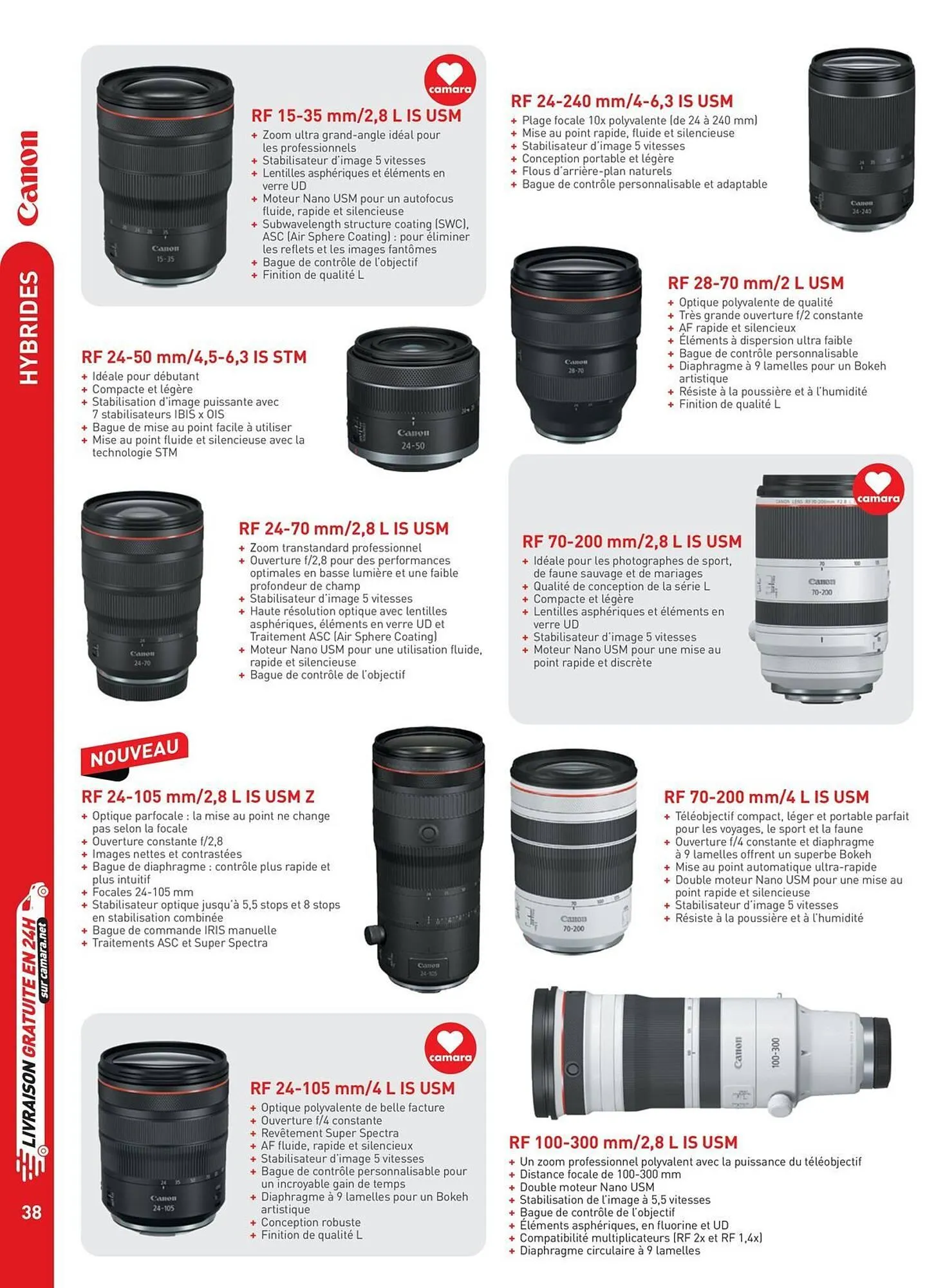 Catalogue Camara du 2 juillet au 31 décembre 2025 - Catalogue page 38