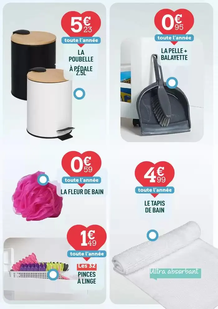Le catalogue prix bas ! du 4 avril au 30 avril 2025 - Catalogue page 15