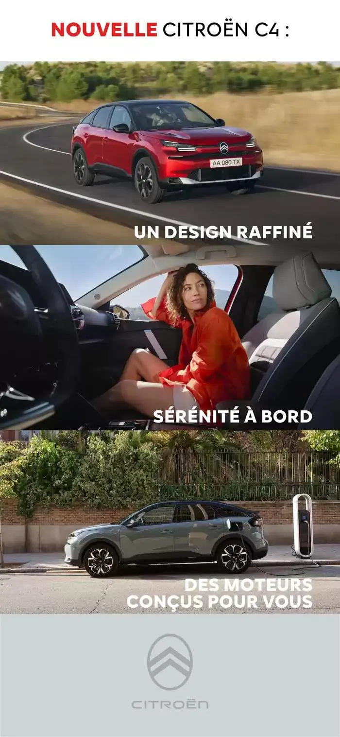 Citroën Nouvelle ë-C4 Electrique 5 portes C-BOOK du 15 janvier au 15 janvier 2026 - Catalogue page 3