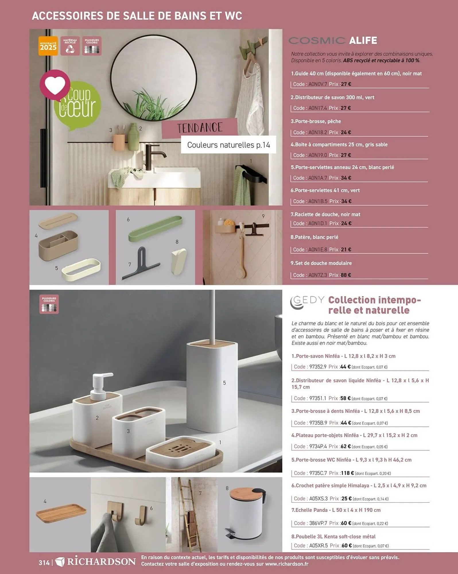 Catalogue Richardson du 11 avril au 31 décembre 2025 - Catalogue page 316