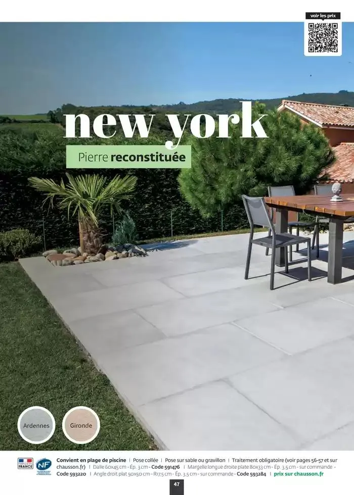 Aménagez votre extérieur SAISON 2025 du 1 janvier au 31 décembre 2025 - Catalogue page 49