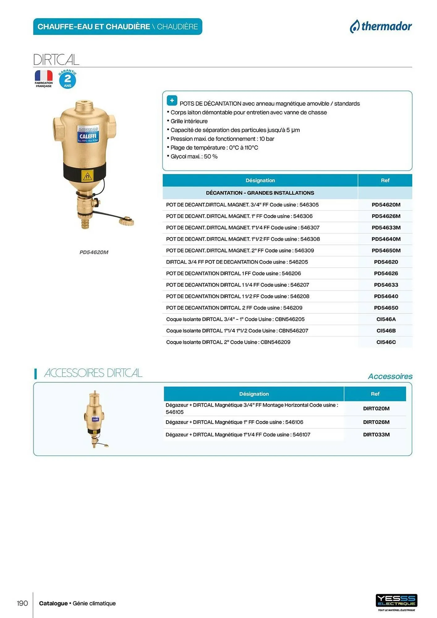 Catalogue Yesss electrique du 14 octobre au 31 décembre 2026 - Catalogue page 192