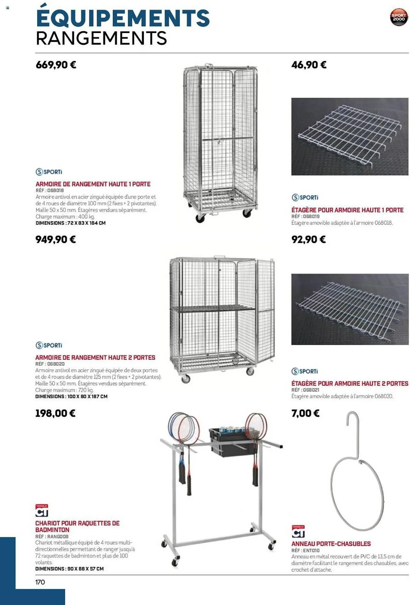 Catalogue Sport 2000 du 28 mai au 31 décembre 2025 - Catalogue page 142