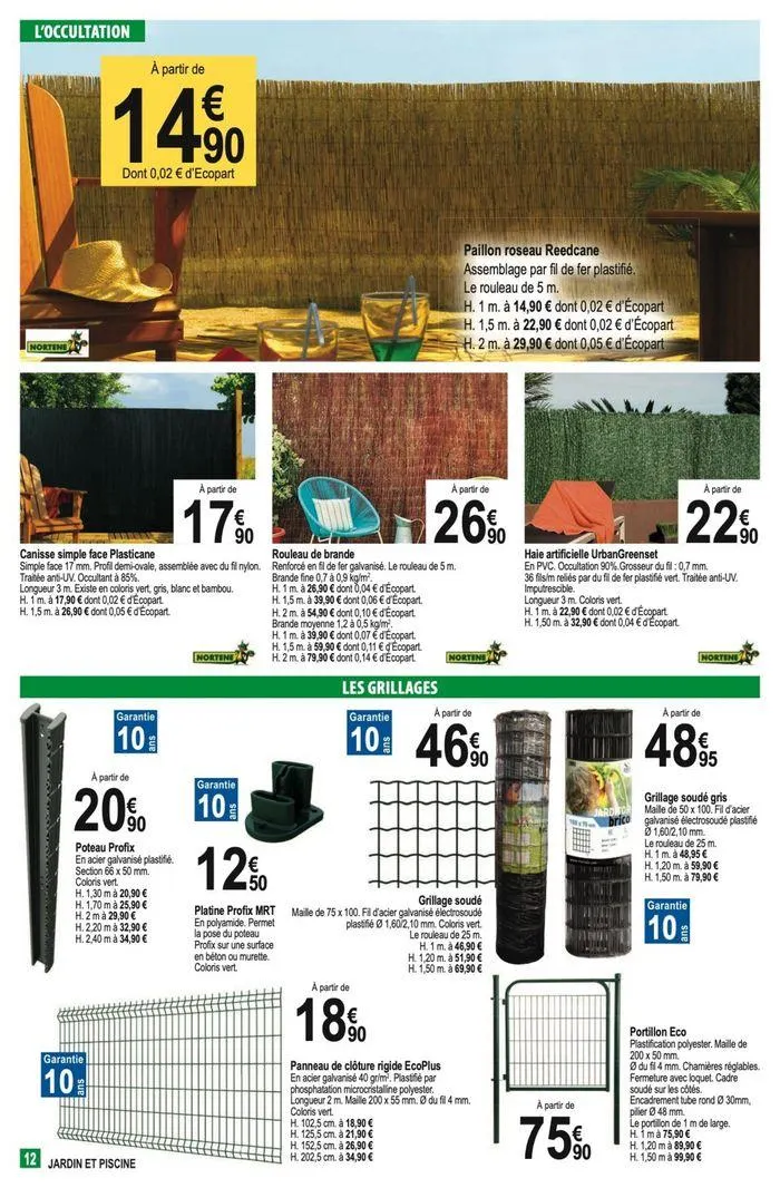 Jardin et piscine du 5 juin au 15 juin 2024 - Catalogue page 3