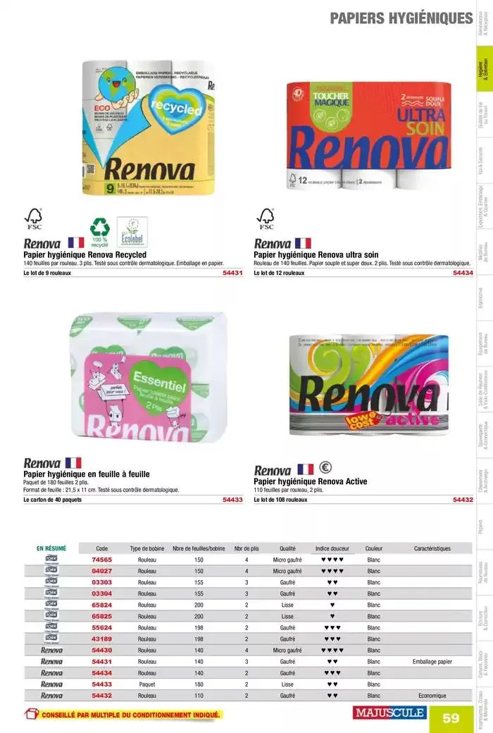 Catalogue Entreprises 2025 du 13 janvier au 31 décembre 2025 - Catalogue page 61