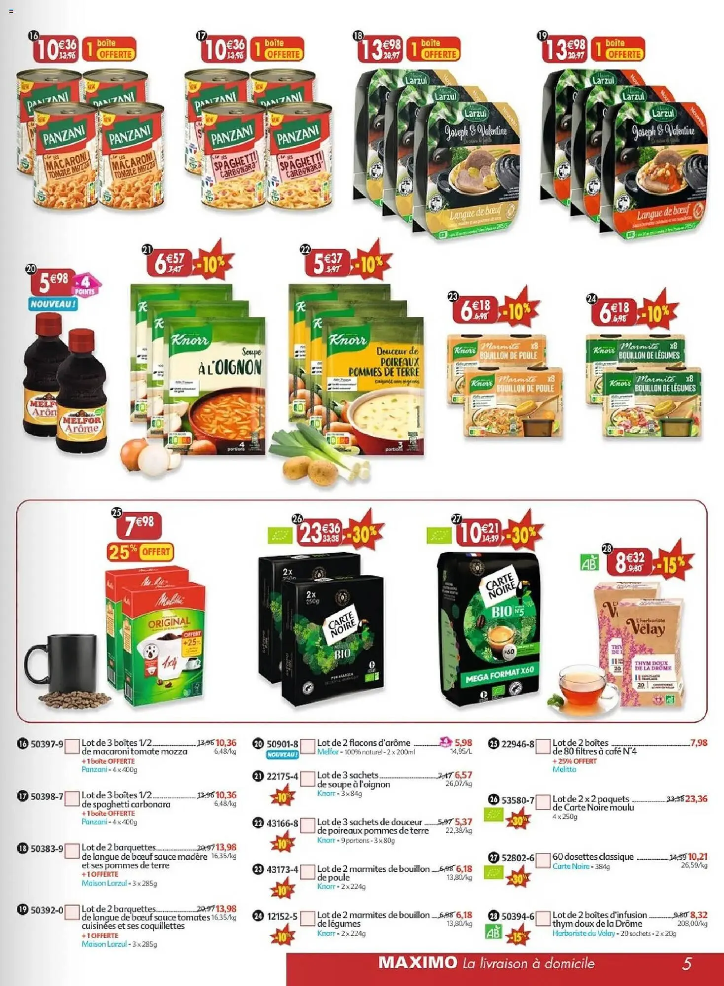 Catalogue Maximo du 24 décembre au 22 janvier 2026 - Catalogue page 5