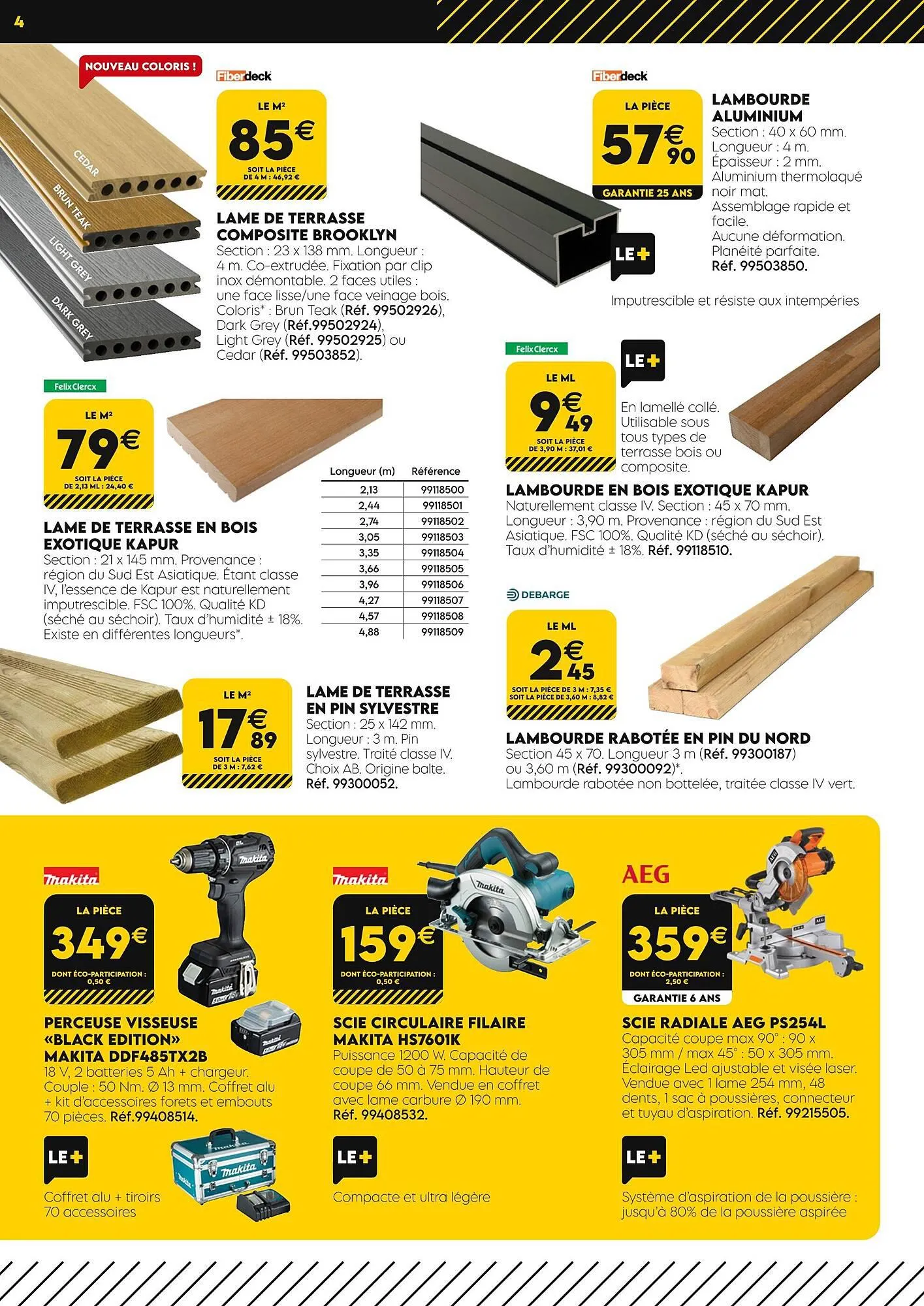 Catalogue Tout faire matériaux du 1 mars au 30 mars 2024 - Catalogue page 4