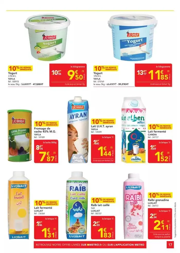Metro #Sélection Promos Spécial Ramadan du 30 janvier au 29 mars 2025 - Catalogue page 17