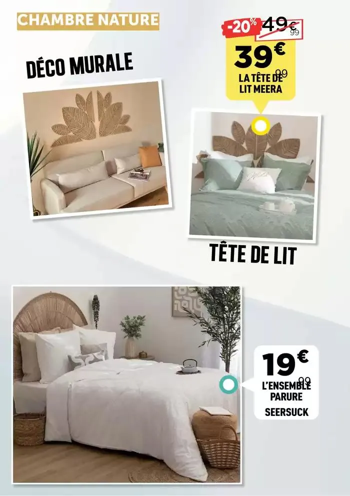 Des prix déco qui n'attendent pas ! du 3 mars au 16 mars 2025 - Catalogue page 14