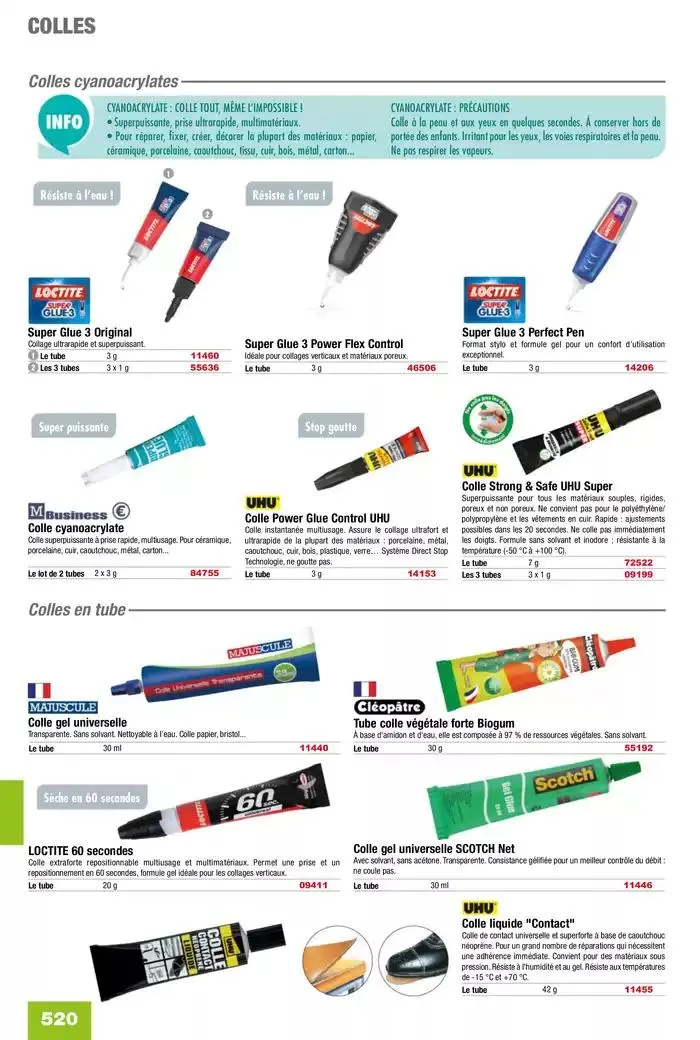 Catalogue Entreprises 2025 du 13 janvier au 31 décembre 2025 - Catalogue page 522