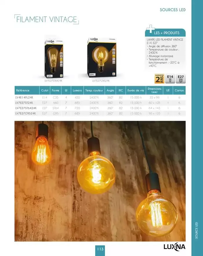 LUXNA 2025 du 1 janvier au 31 décembre 2026 - Catalogue page 115