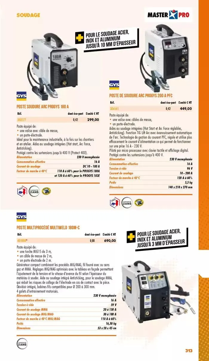 Essentiel Batiment 2025 du 3 janvier au 31 décembre 2025 - Catalogue page 315