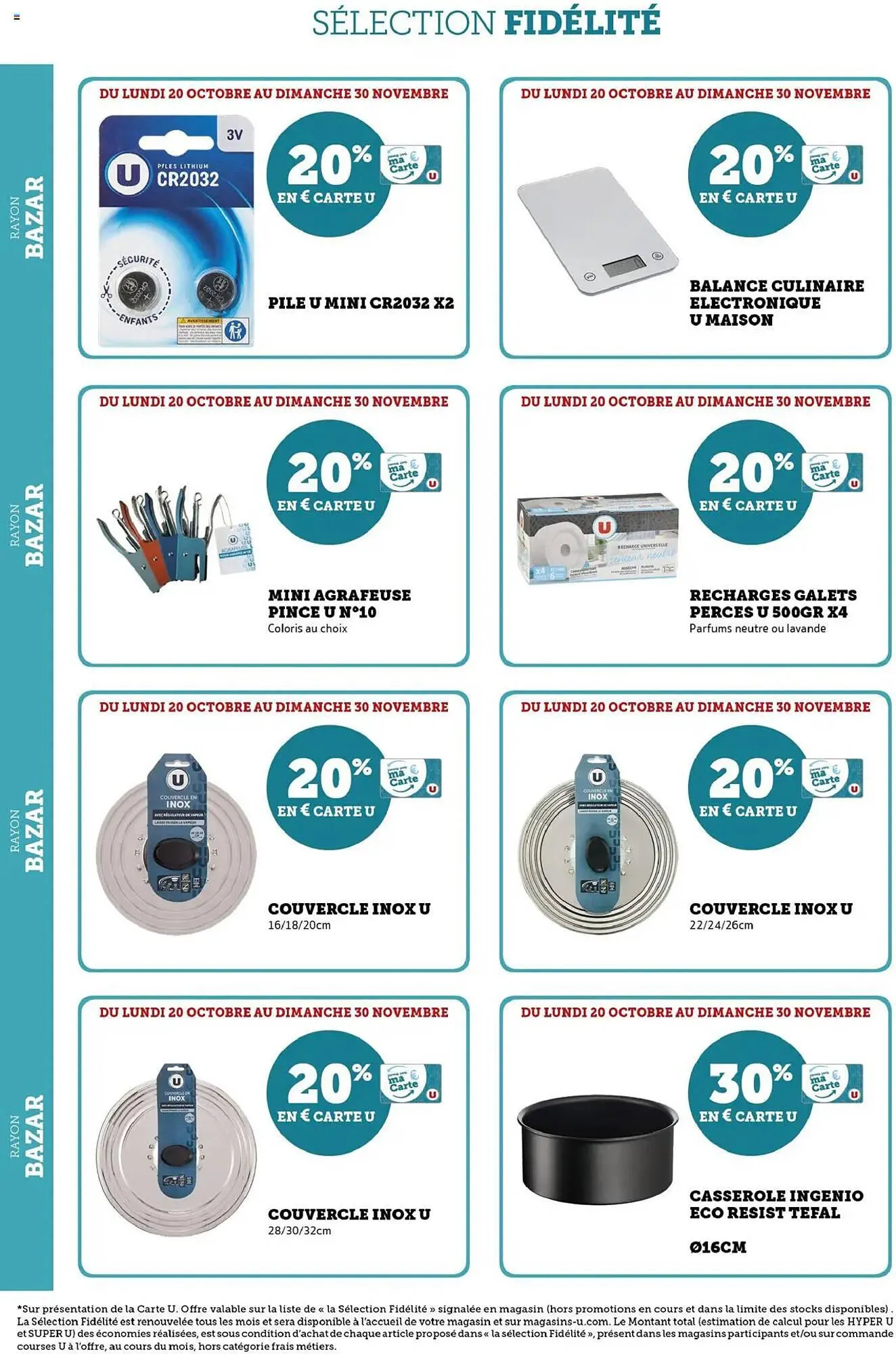 Catalogue Hyper U du 20 octobre au 30 novembre 2025 - Catalogue page 40