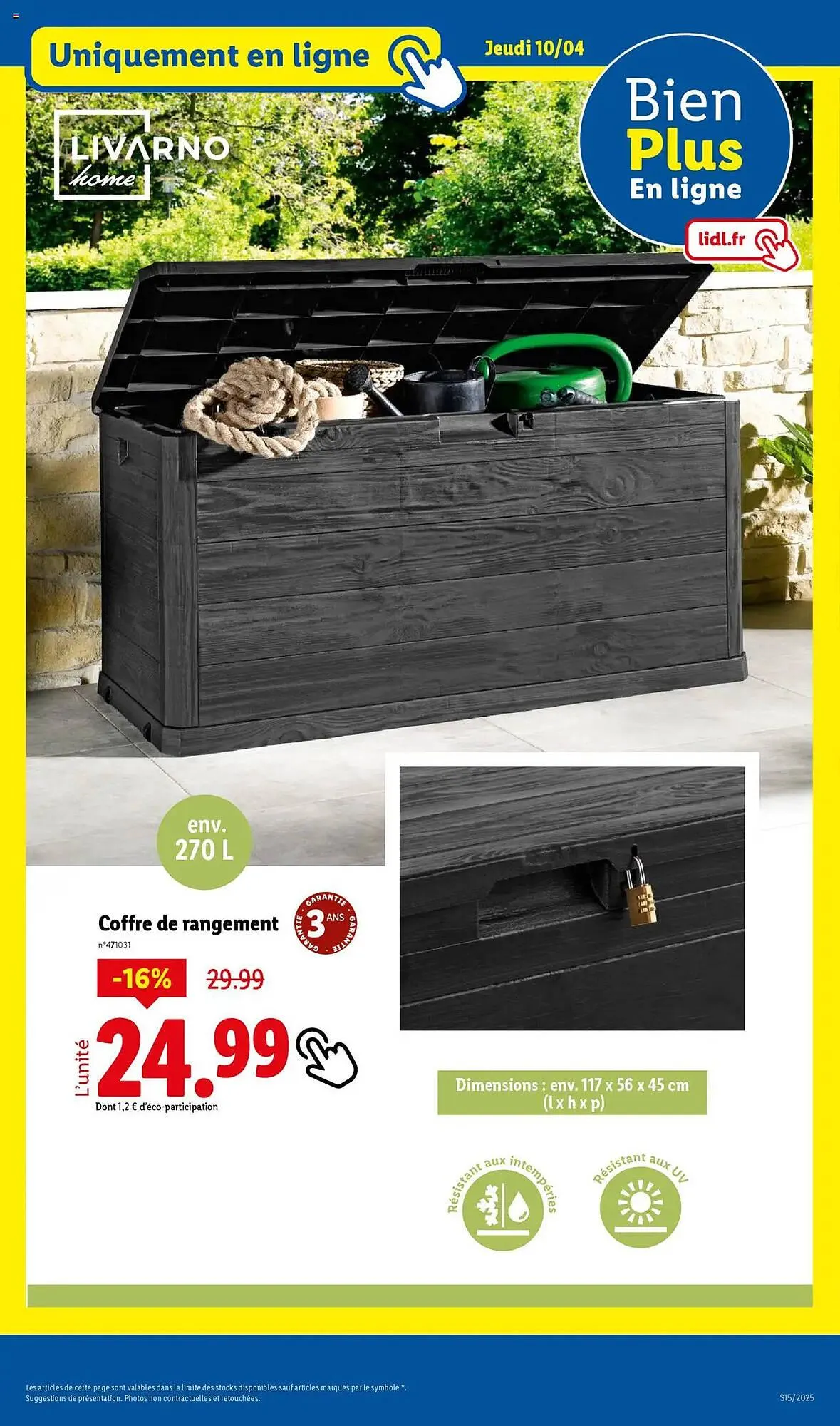 Catalogue Lidl du 10 avril au 16 avril 2025 - Catalogue page 49