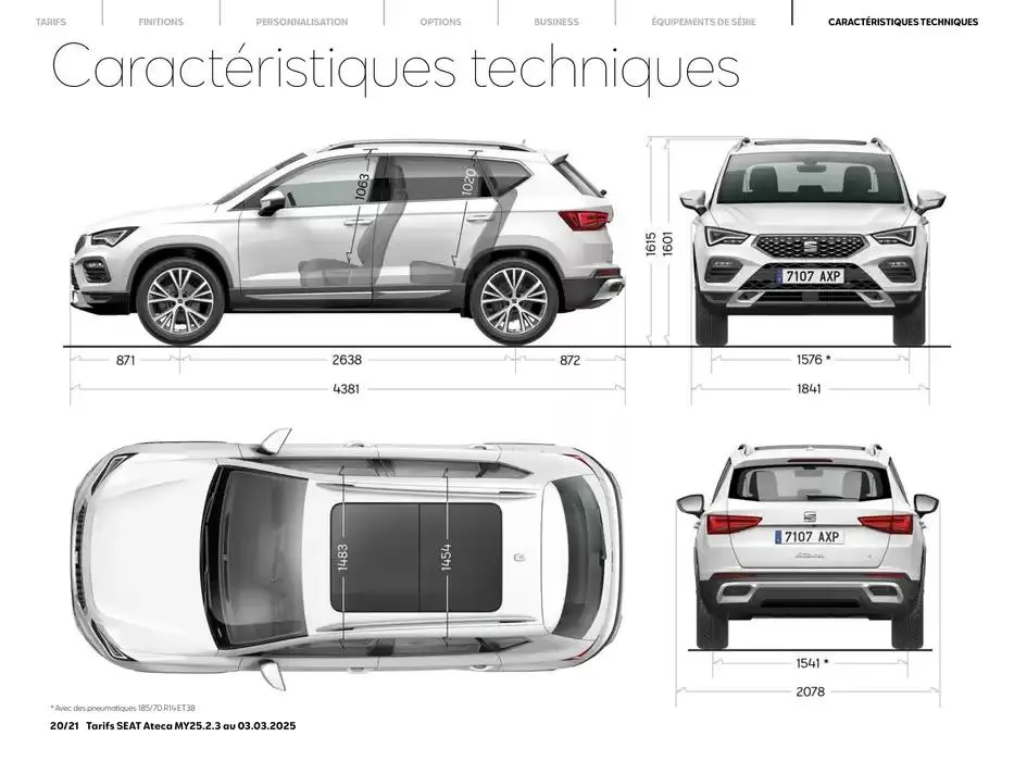 SEAT Ateca du 5 mars au 5 mars 2026 - Catalogue page 20