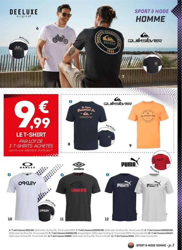 Sélection T-shirts du 8 mai au 26 mai 2024 - Catalogue page 3