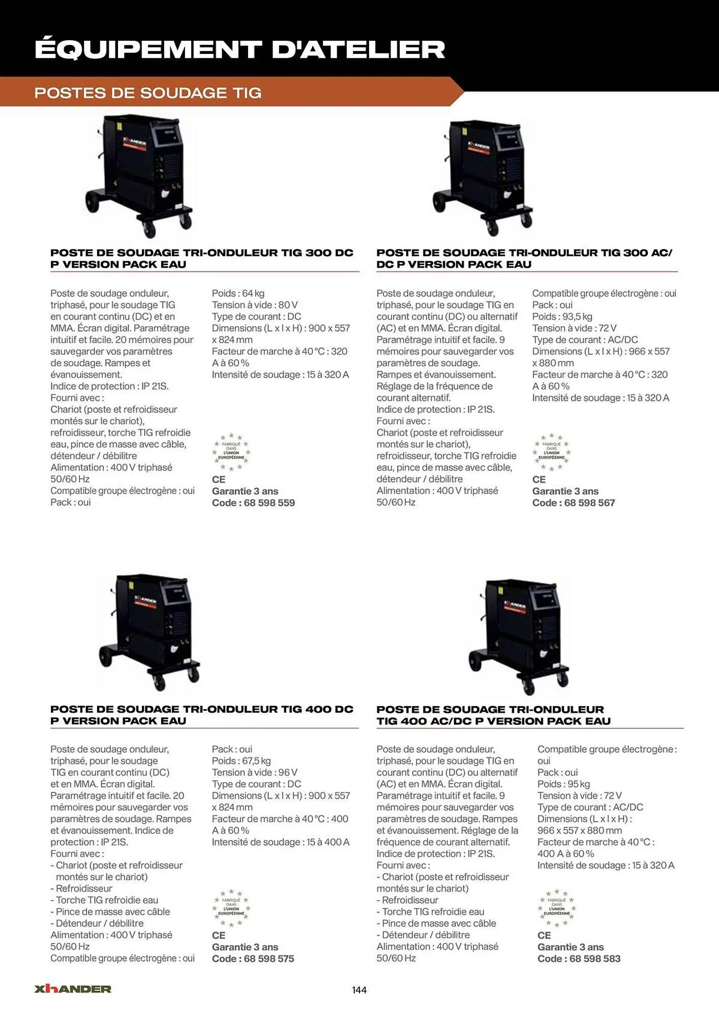 Catalogue Prolians du 2 septembre au 31 décembre 2025 - Catalogue page 144