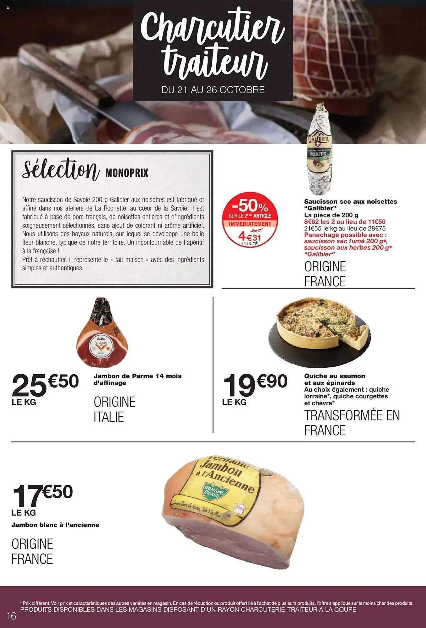 Catalogue Monoprix du 21 octobre au 2 novembre 2025 - Catalogue page 16