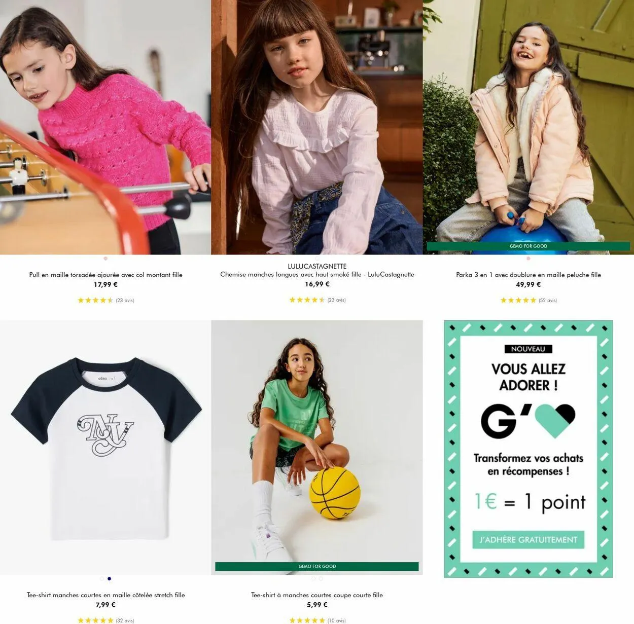 Gémo Catalogue actuel du 26 mars au 8 avril 2025 - Catalogue page 12