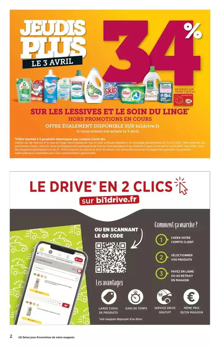 Maxi MARCHÉ du 25 mars au 6 avril 2025 - Catalogue page 2