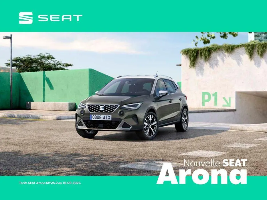 SEAT Arona du 24 septembre au 24 septembre 2025 - Catalogue page 1