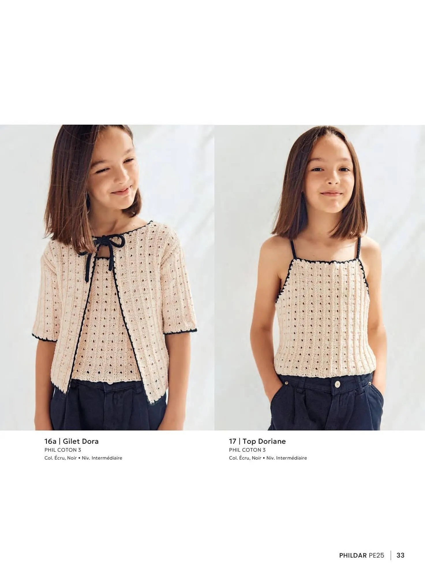 Catalogue Phildar du 27 mars au 31 août 2025 - Catalogue page 33