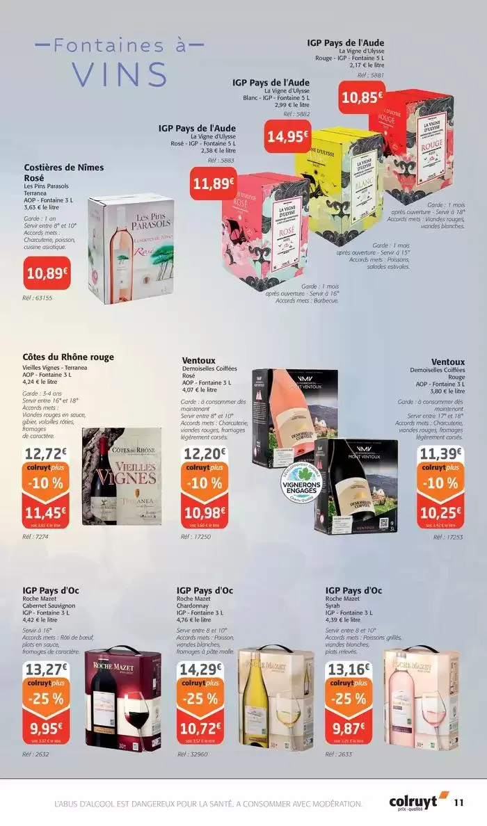 Foire aux vins de printemps du 26 mars au 20 avril 2025 - Catalogue page 11