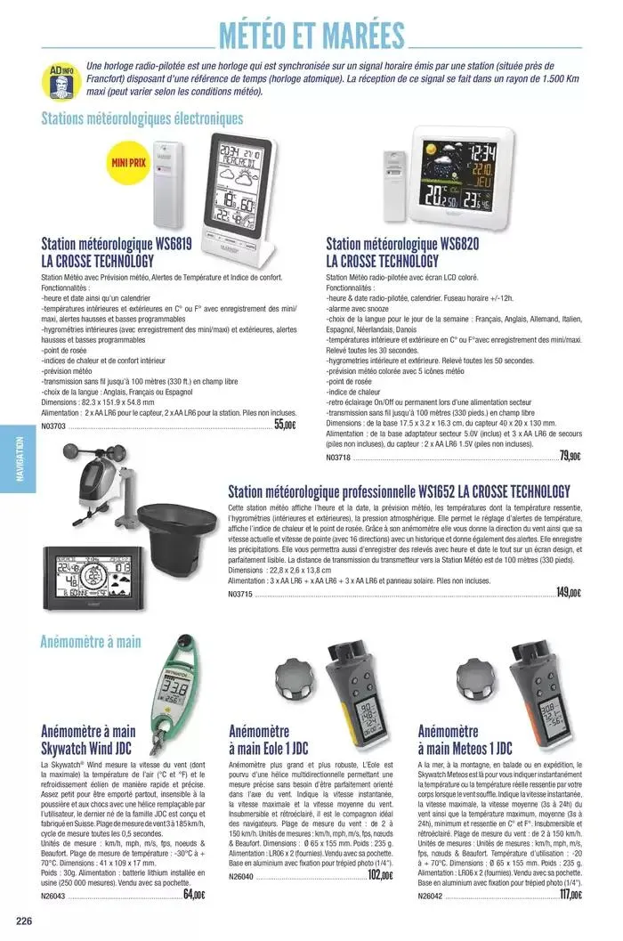 Catalogue Accastillage Diffusion 2025 du 1 janvier au 31 décembre 2025 - Catalogue page 228