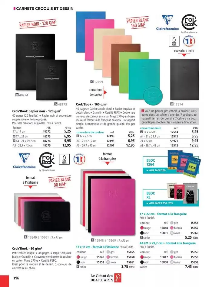 Catalogue Le Géant des Beaux-Arts du 6 janvier au 31 décembre 2025 - Catalogue page 20