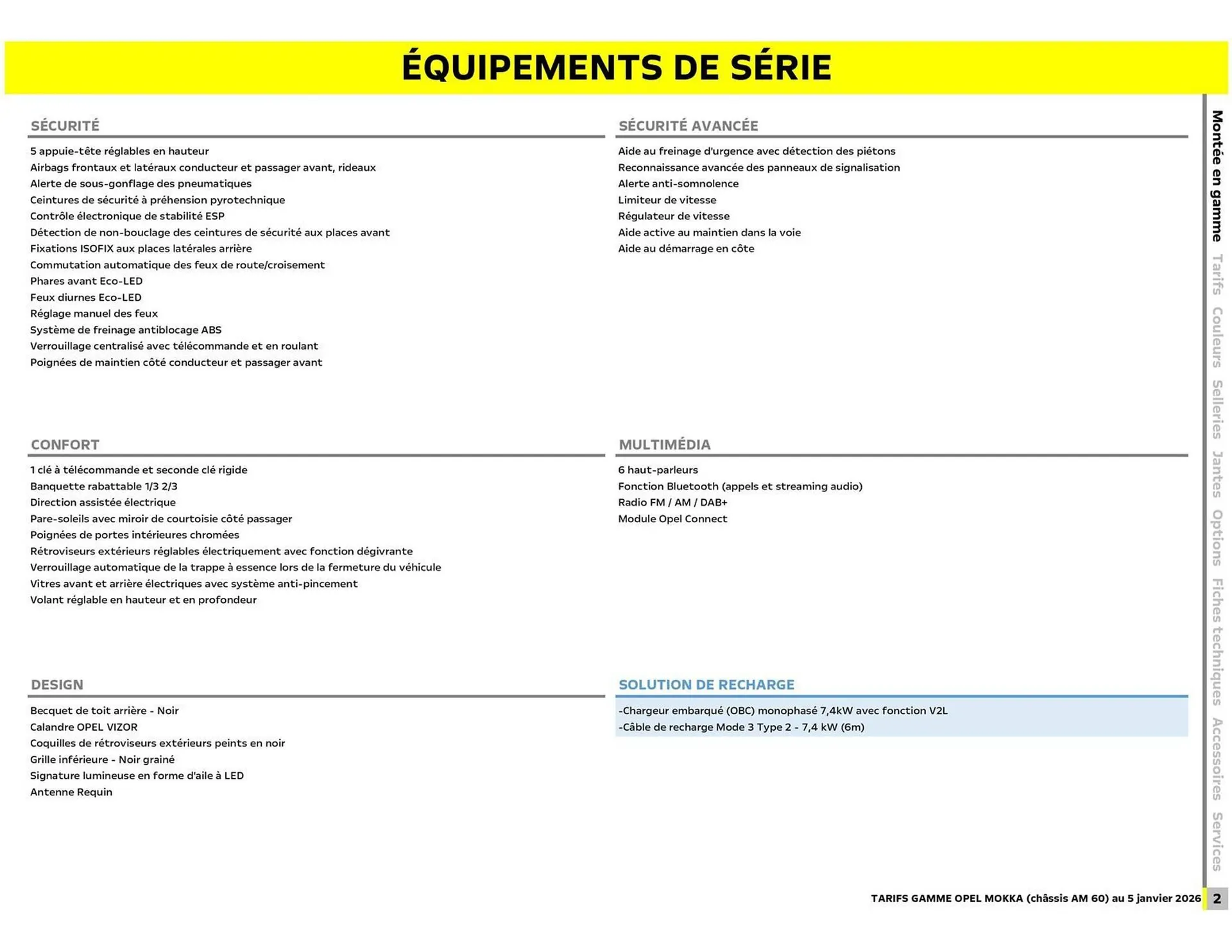 Catalogue Opel du 6 janvier au 6 janvier 2027 - Catalogue page 3