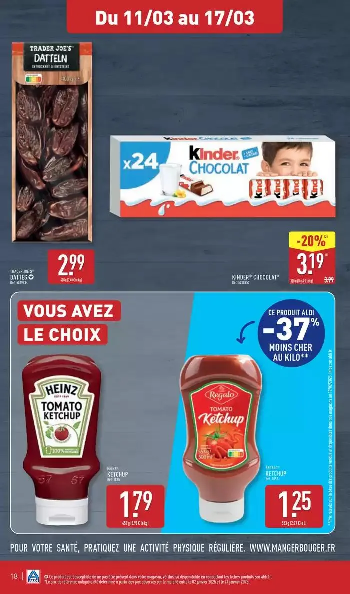 Le meilleur du petit déj à prix discount du 11 mars au 17 mars 2025 - Catalogue page 21